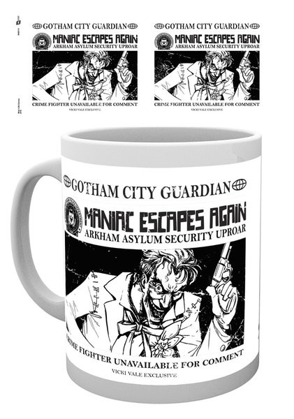 Koffie mok Batman Comics - Joker Wanted