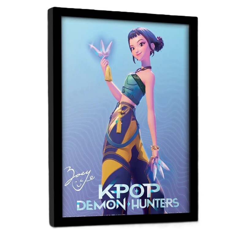 Obraz na zeď - K-Pop Demon Hunters - Zoey, 34.3 x 44.5 cm