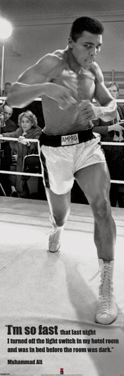 Plakát Muhammad Ali - fast
