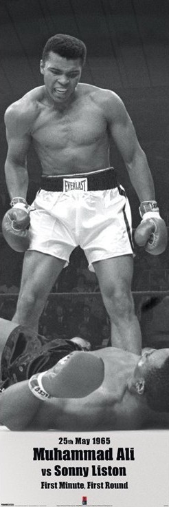 Plakát Muhammad Ali vs. Sonny Liston