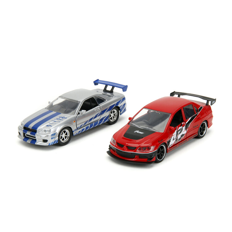 Levně Fast & Furious - Mitsubishi Lance Evo IX 2006 & Nissan Skyline GTR R34 2002