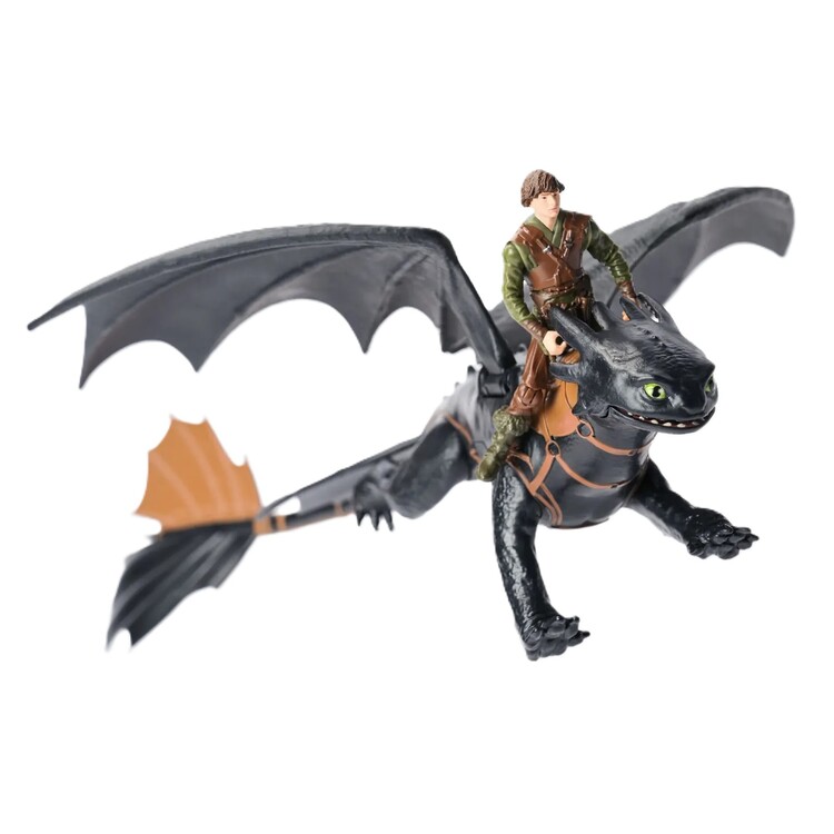 Levně Figurka How to Train Your Dragon - Toothless and Hiccup, 33 x 9 x 28 cm