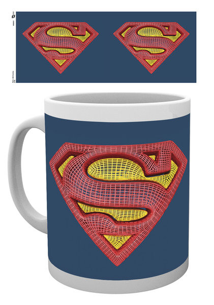 Tazza DC Comics - Superman Mesh Logo