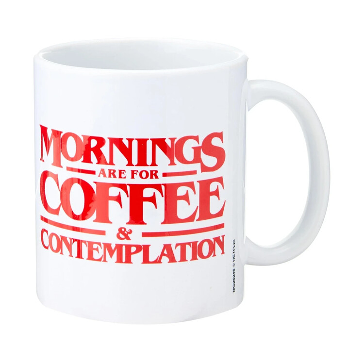 Kubek Stranger Things - Coffee and Contemplation