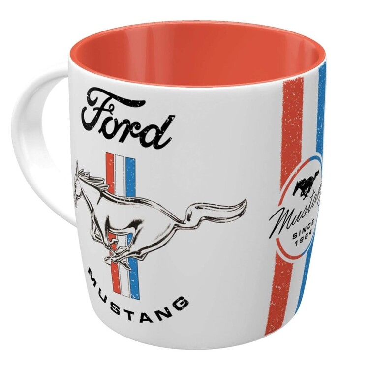 Tazza Ford - Mustang - Horse & Stripes