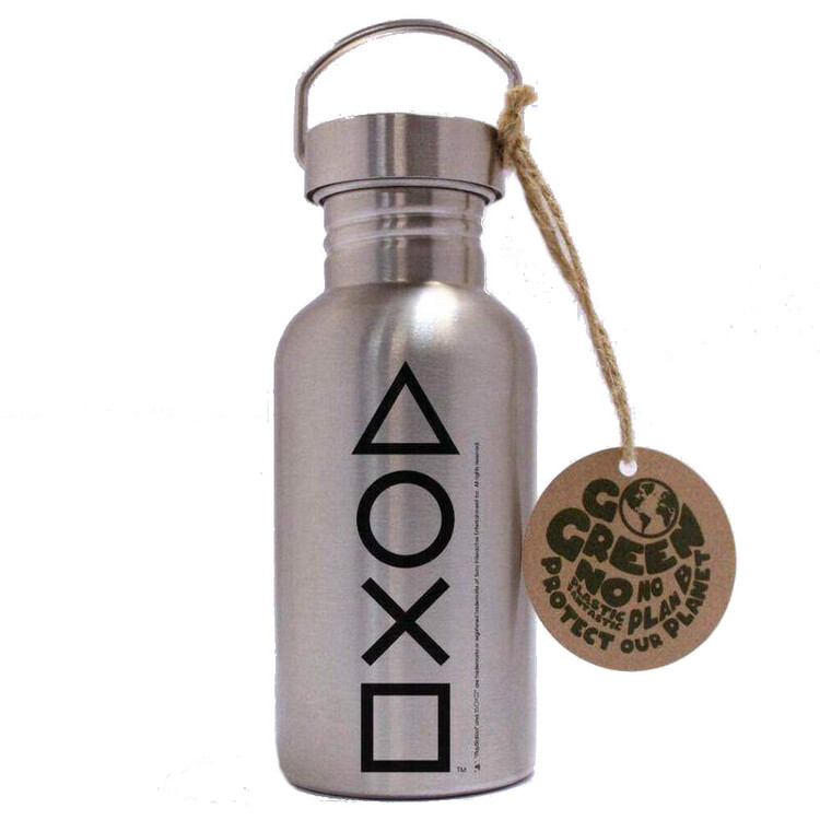 Levně Láhev Playstation - Buttons, 0,5 l