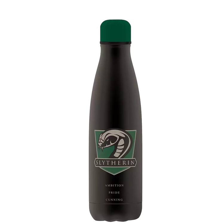Fles Harry Potter - Slytherin crest