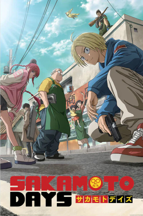 Poster Sakamoto Days - Key Art