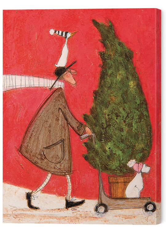 Obraz na płótnie Sam Toft - Little Silent Christmas Tree