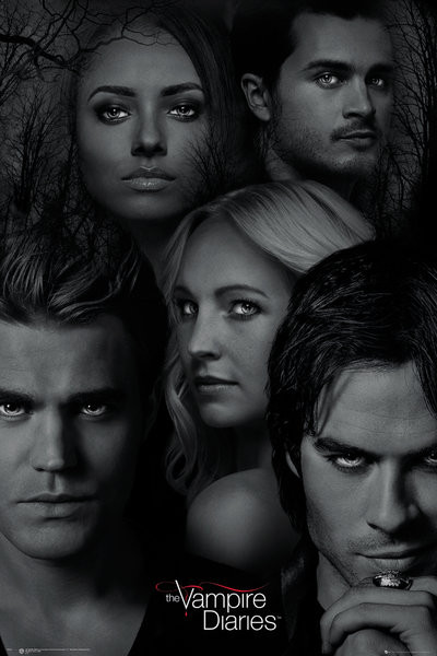 Poster The Vampire Diaries - Faces