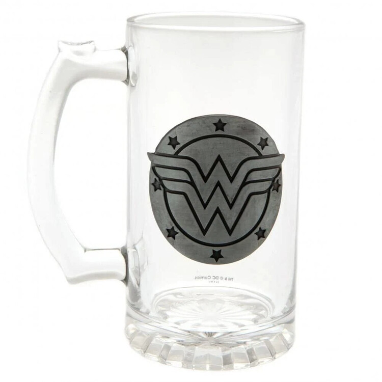 Levně Sklenička DC Comics - Wonder Woman, 0,5 l