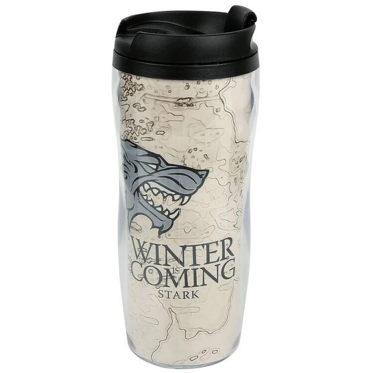 Tazza da viaggio Il Trono di Spade - Winter is coming