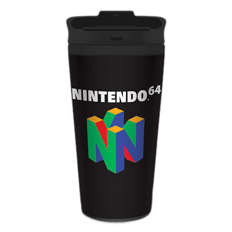 Levně Cestovní hrnek Nintendo - N64, 0,425 l