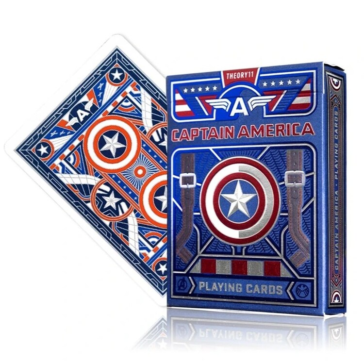 Giocando a carte Captain America - Patriotic Design