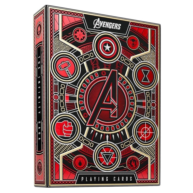 Hrací karty Hrací karty Avengers - The Infinity Saga - Red Version