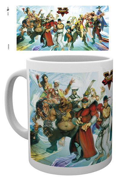 Koffie mok Street Fighter 5 - Characters