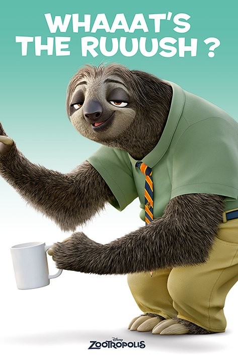 Poster Zootropolis - Flash