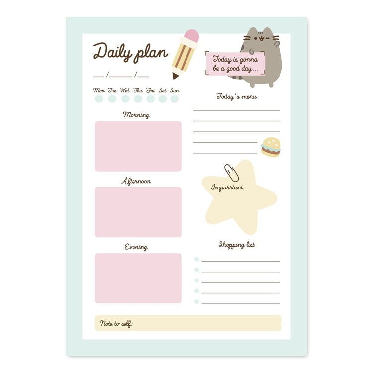 Agenda Pusheen - Foodie Collection