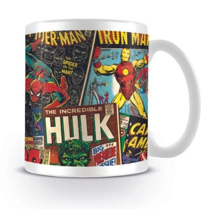Mugg Marvel Retro - Covers