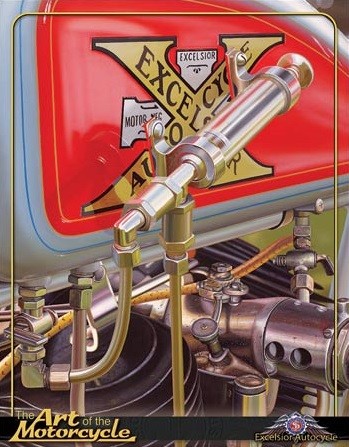 Metallschild Jacobs - Excelsior Autocycle