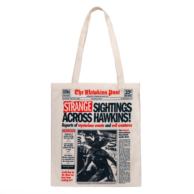 Táska Stranger Things - Hawkins Turned Upside Down
