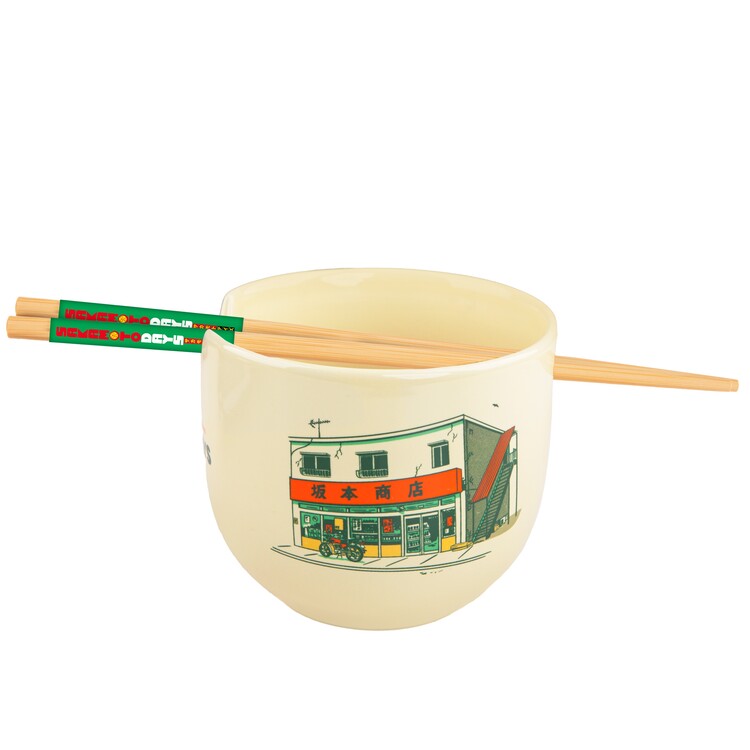 Set miska a hůlky na ramen Set miska a hůlky na ramen Sakamoto Days - Legendary Hitman, 0,58 l