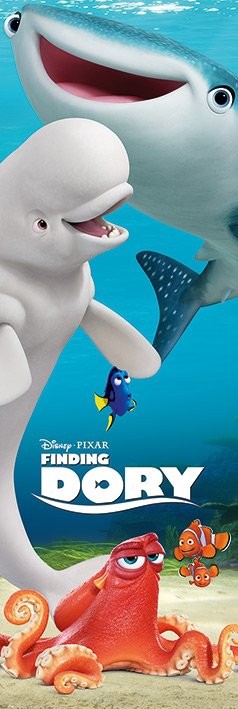 Poster Finding Dory - Characters