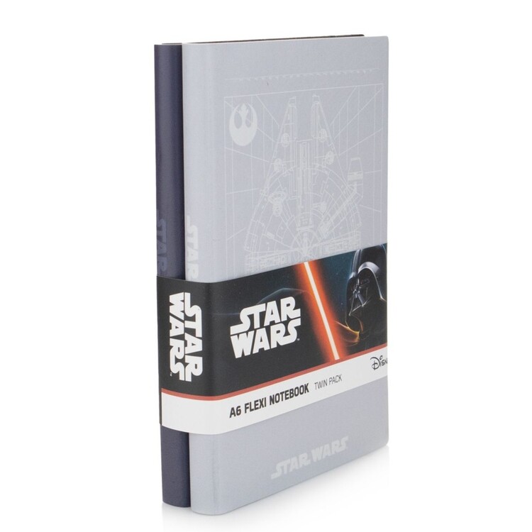 Zápisník Star Wars - Rebel | sada 2 ks, A6
