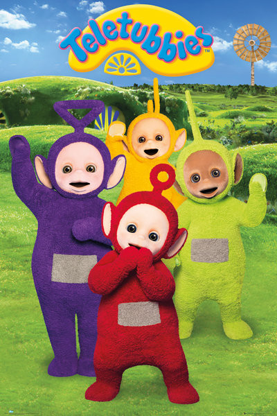 Poster Teletubbies - Group