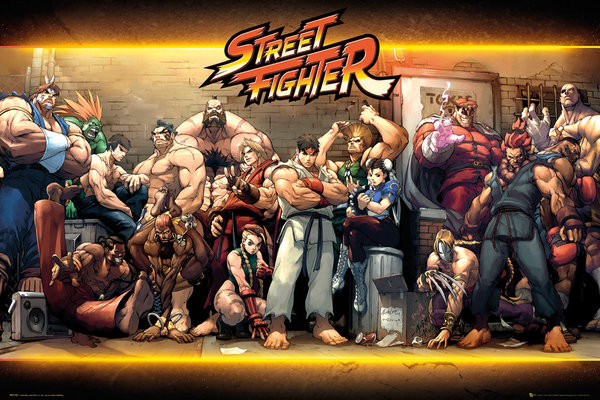 Poster Street Fighter - Characters