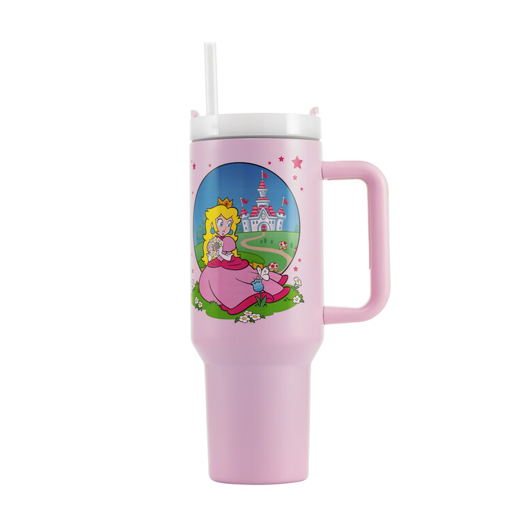 Levně Cestovní hrnek Super Mario - Peach, 1,2 l