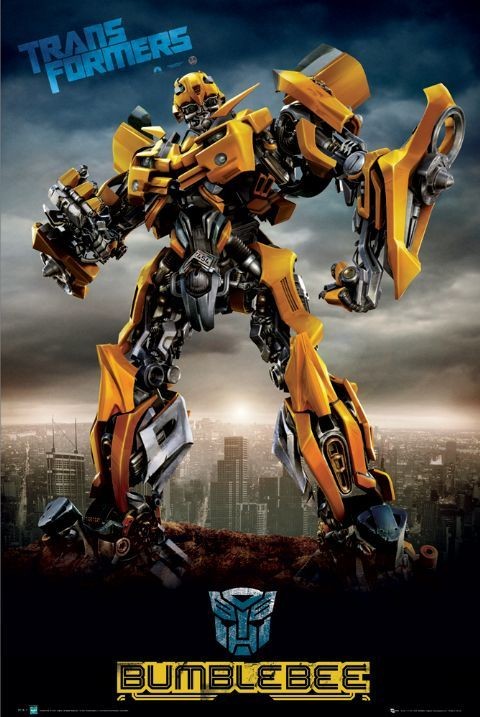 Póster TRANSFORMERS - bumblebee city