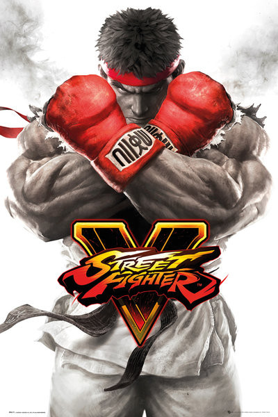 Plakát Street Fighter 5 - Ryu Key Art