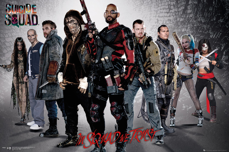 Poster Suicide Squad - Group