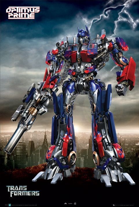 Poster TRANSFORMERS - optimus