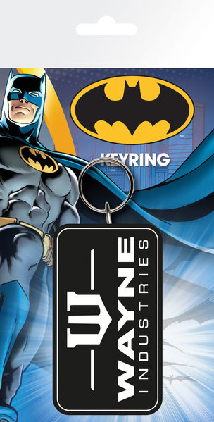 Keychain Batman Comic - Wayne Industries