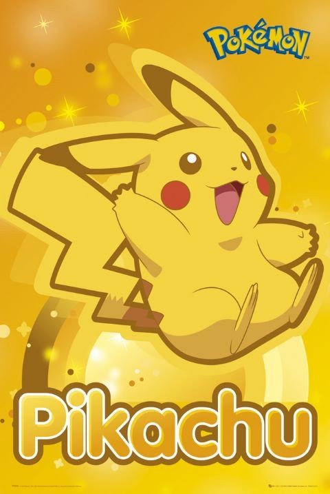 Poster POKÉMON - Pikachu