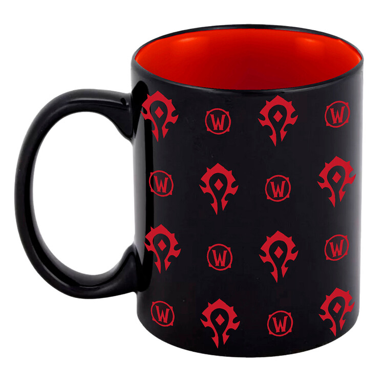 Levně Hrnek World of Warcraft - Horde pattern, 0,33 l