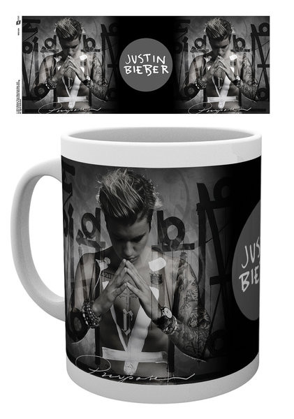 Koffie mok Justin Bieber - Purpose (Bravado)