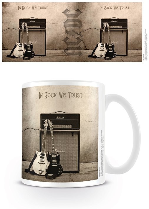Koffie mok AC/DC - In Rock We Trust