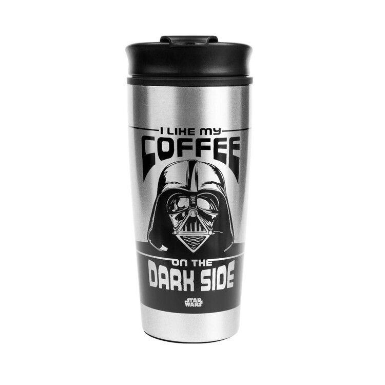 Levně Cestovní hrnek Star Wars - I Like My Coffee On The Dark Side, 0,43 l