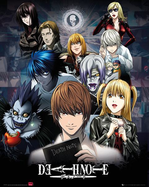 Póster Death Note - collage