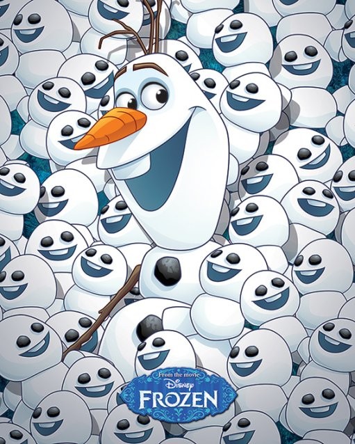 Plakát Ledové království - Olaf