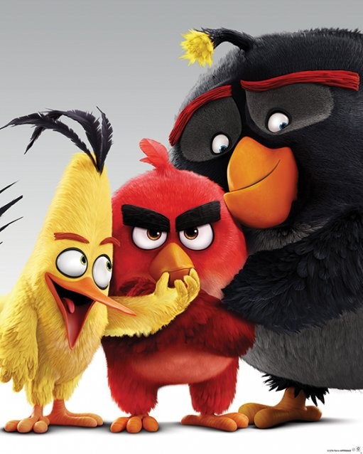 Poster Angry Birds - Characters