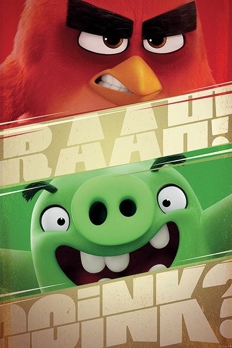 Poster Angry Birds - Raah!