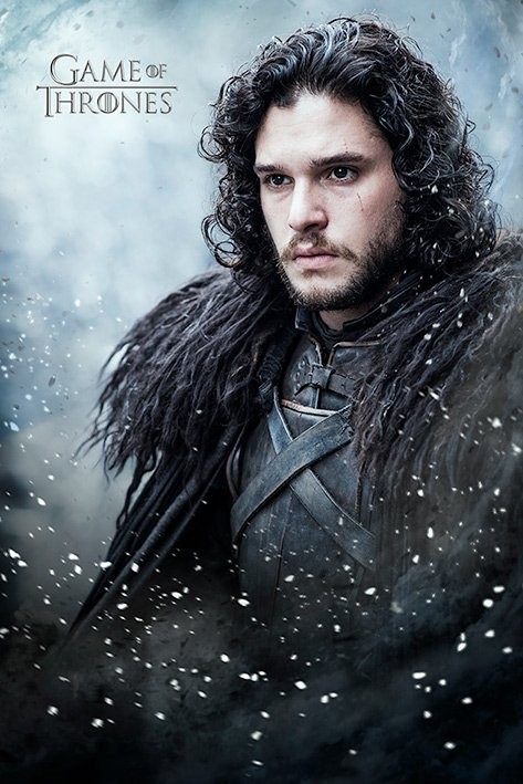 Juego de Tronos Jon Snow Póster, Lámina Compra en
