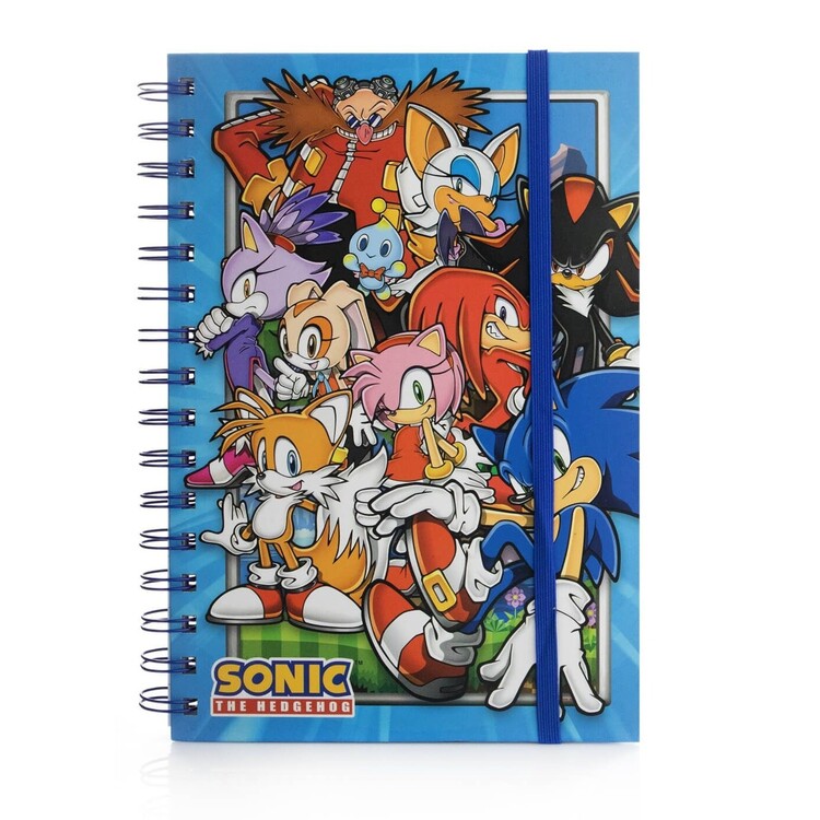 Quaderno Sonic: The Hedgehog - Green Hill Zone Gang