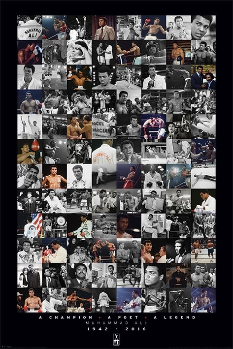 Plakát Muhammad Ali - Montage