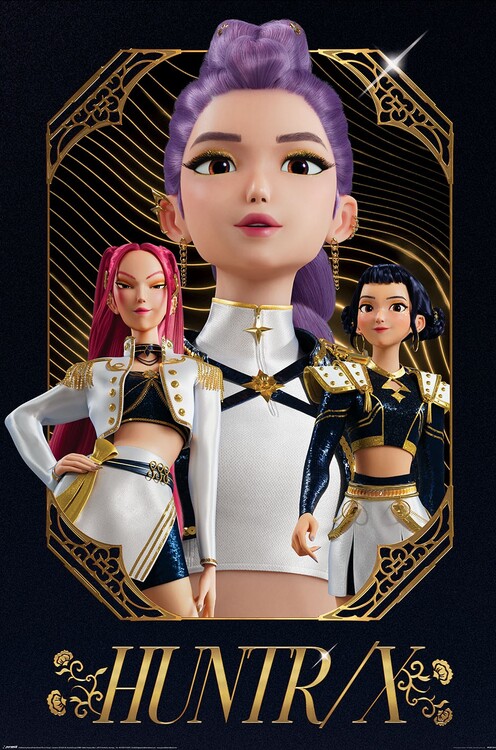 Plakat K-Pop Demon Hunters - Huntrix