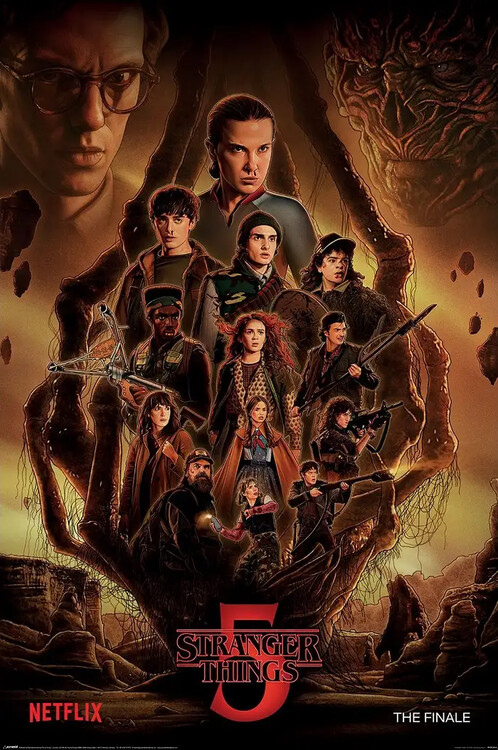 Plakát, Obraz - Stranger Things: Season 5 - The Finale, 61 × 91.5 cm